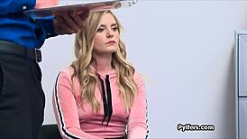 blonde office suspect spies deepthroats fucks backroom hidden cam