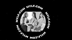 teen besties learn cock sucking from blonde goddess in classroom petite deepthroat class!