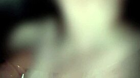 chubby latina housewife flashes wet tits for boss's humiliating face fuck