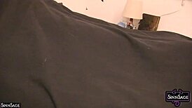 Brunette masseuse Sinn Sage licks Verronica Kirei wet pussy and ass