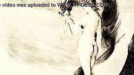 ever seen vintage erotic art this hot before?