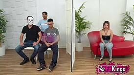 rubi vergara picks from 3 guys for wild rough threesome fuck