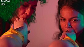 You Get My Juicy Pussy Only If You Lick Toes First!