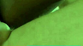 Busty ebony beauty Destiny Mira takes monster white cock deep in shaved pussy!