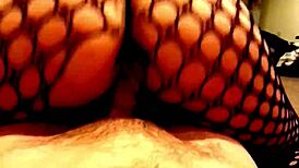 this sexy lingerie babe bends over, ready for monster cock in her tight ass