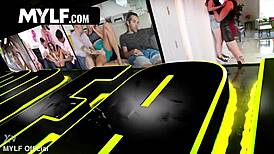 cuckold dream unfolds as scarlett's juicy ass gets outdoor anal by huge stranger