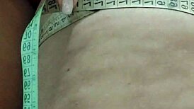 big ass blonde's hidden lingerie chat with brazilian client