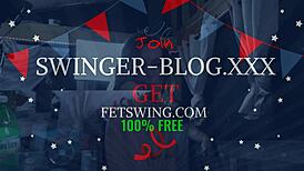 huge balls swinger wife naughty j moon gets kinky group fucked doggystyle licked and squirted on by big balls chris in fetswing diaries s6e4 reality massage