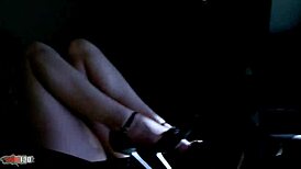 skinny french whore lilou gets assfucked rough and cums screaming