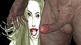 jerk off hard and shoot cum all over my pretty face joi