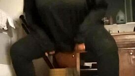 grooving through an intense workout session with beats