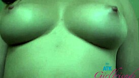 super cute leana lovings glasses on while sucking cock and riding pov homemade