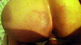 ever catch your cheating asian wife bent over, fingering her wet big ass in doggystyle frenzy?