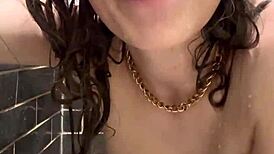 Milf Whispers Dirty Talk Intensifying Her Solo Dildo Session