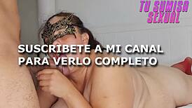 stepdad's monster cock chokes my throat deep with sloppy spit and ball licking gagging