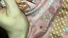 stepmom's friend licks chocolate creampie then fucks tight pussy