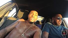 Krystal davis deepthroats lord black's bbc mmf big tits pounding