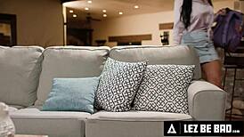 Dominate That! Horny MILF Jennifer White Strap-On Pounds Stacked Stepbae Scarlett Alexis!