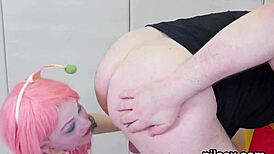 Feisty Chick Endures Brutal Assylum Ass Hole Assault