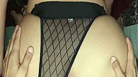 Naughty Sister-in-Law in Lingerie Devours My Massive Cock!