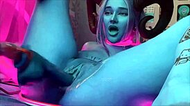 Cosplayer's Intense Orgasms Explode into Squirting Ecstasy