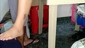 damn this horny asian fuck doll rides that black cock cowgirl style at the party with her petite milf body 😍🍆💦