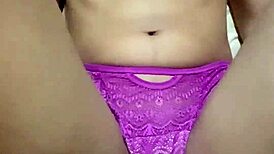 horny teen babe fingers wet pussy solo masturbation