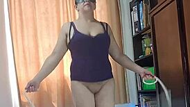 halloween latina housewife slut films curvy ass workout n big pussy flash!!