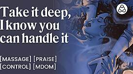 hotwife drips wet from fingering and oiled massage roleplay with hubby