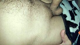 my wife deepthroats hard while i finger her tight ass pov style