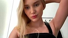 maria thull slowly strips teasing every ripped cloth off her body