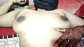 desi bhabhi cries from hard homemade titty fucking