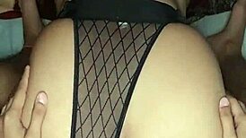 Naughty Sister-in-Law in Lingerie Devours My Massive Cock!