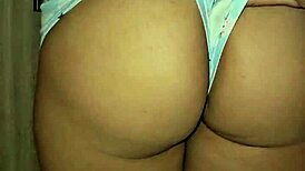 mature latina teases with oral then bends for deep anal creampie