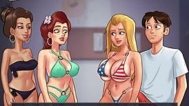 Blonde Big Tits Erotic Adventures in Summertime Saga 221