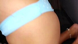 😏 ximena calls her ripped bodybuilder bf when left alone in dorm for hot interracial fun 💦