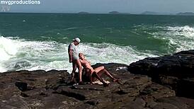 busty blonde screams in bbc anal dp threesome with massive orgasms and cum