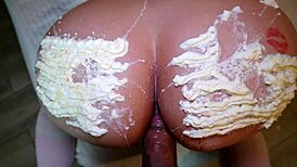 colombian pornstar lets friend fuck her big ass for birthday anal creampie