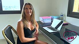 sexy french milf milena with big tits tiny waist loves huge cocks