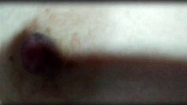 Cuckold husband measures slutty housewife's curves while she begs for thick cock pounding!