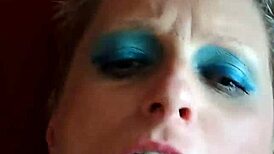 german milf sandra loves facefucking deepthroat anal creampie strangle