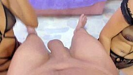 TWO HORNY LATINA FRIENDS SHARE HUGE COCK WITH SLOPPY DEEPTHROATS ROUGH FACE FUCKING SUBMISSIVE SPITTING