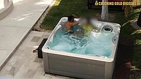 super sexy venezuelan model fucked hard in jacuzzi shower!