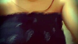 Young BBW Saggy Tits Desperation in Filthy Toilet