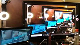 thick curvy dawnskye slips into pantyhose modeling her huge natural tits body