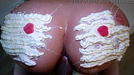 colombian pornstar lets friend fuck her big ass for birthday anal creampie