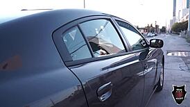 Krystal davis deepthroats lord black's bbc mmf big tits pounding