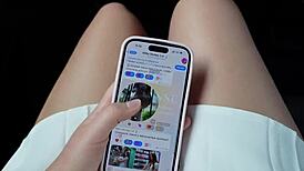 A cab driver spots skinny teen masturbating then fucks outdoors.