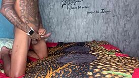 novinho's first time pounding tight cucetinha bareback creampie inside her