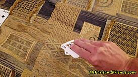 Damn, she lost the stripping game on purpose... now rip my clothes and fuck this horny milf pov rough!